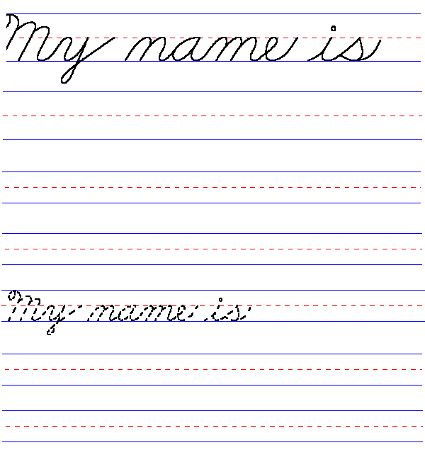 My Name is (blank)