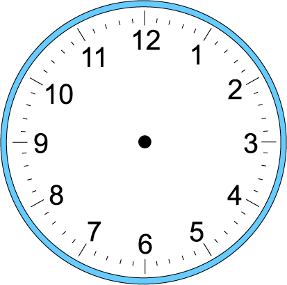 Big Blank Clock