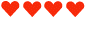 4 hearts